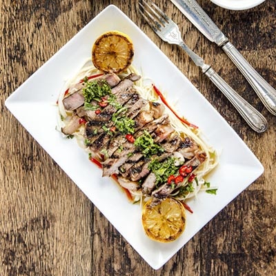 Green Papaya and Sirloin Salad