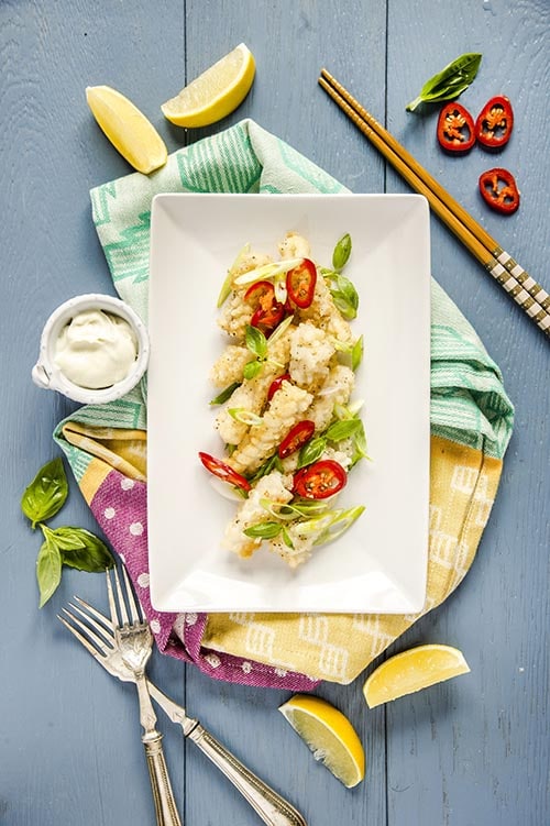 Salt and Pepper Squid Recipe Egg Wan's Food Odyssey