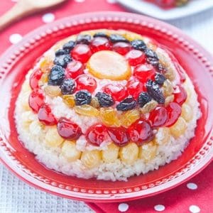 Eight Treasure Rice Pudding Chinese new year dish - Egg Wan's Food Odyssey