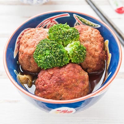 Lion Head Meatballs