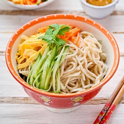 Taiwanese Home Made Noodle Salad